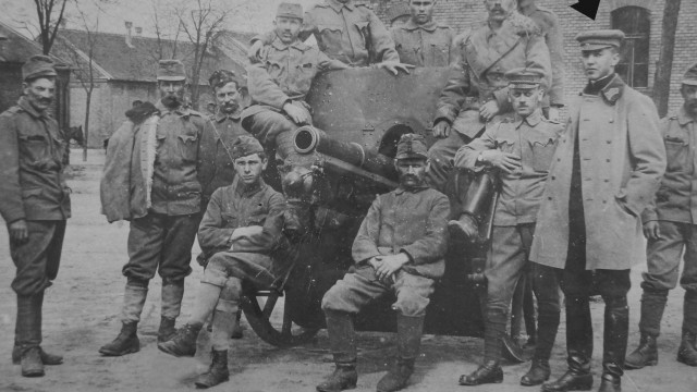 Istvan Foriş, tânăr locotenent în armata austro-ungară