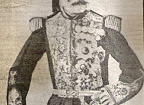 Comandantul suprem al tuturor trupelor din Imperiul Otoman, fotografiat cu puţin înaintea morţii sale din 1871