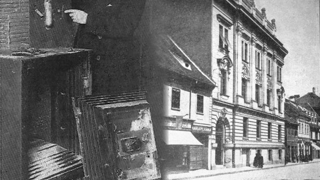 Hoţii au fugit cu un milion de dolari şi 300 de cocoşei de aur din seiful aflat în sediul Băncii Naţionale din Braşov