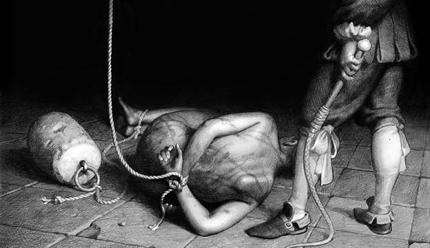 Pungaşii mărunţi erau biciuiţi