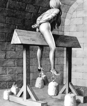 Deţinuţii erau practic despicaţi pe calul de fier