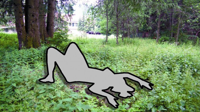 Trupul fără viață al Giselei Borman  zăcea sub un brad