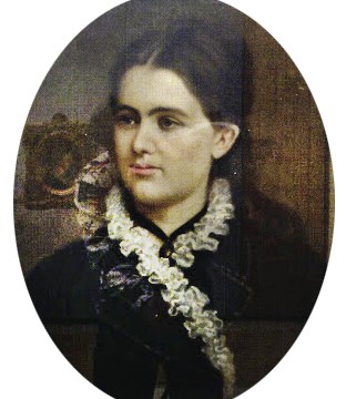 Berta Gorgon pictată de Mişu Popp