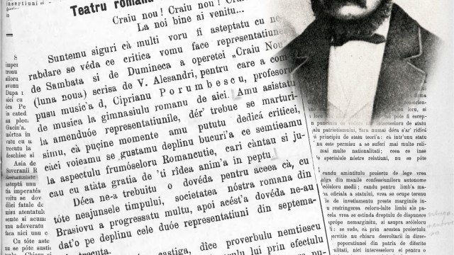 Articolul în care Aurel Mureşianu critică opereta "Crai Nou"