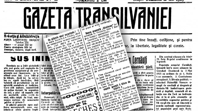 Anunţuri pentru "Loteria Sindicatului Presei Române din Ardeal, apărute în 10 mai 1925