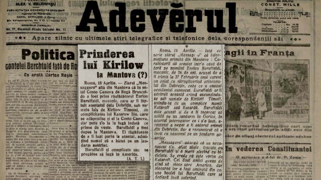 Adevărul anunţă prinderea lui Kirilov în Italia
